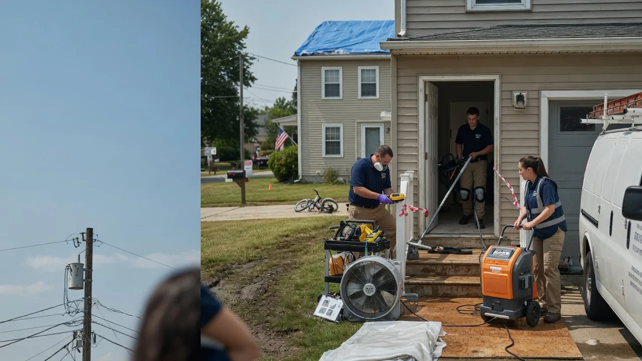 Water Damage Repair in Houston, DE near me